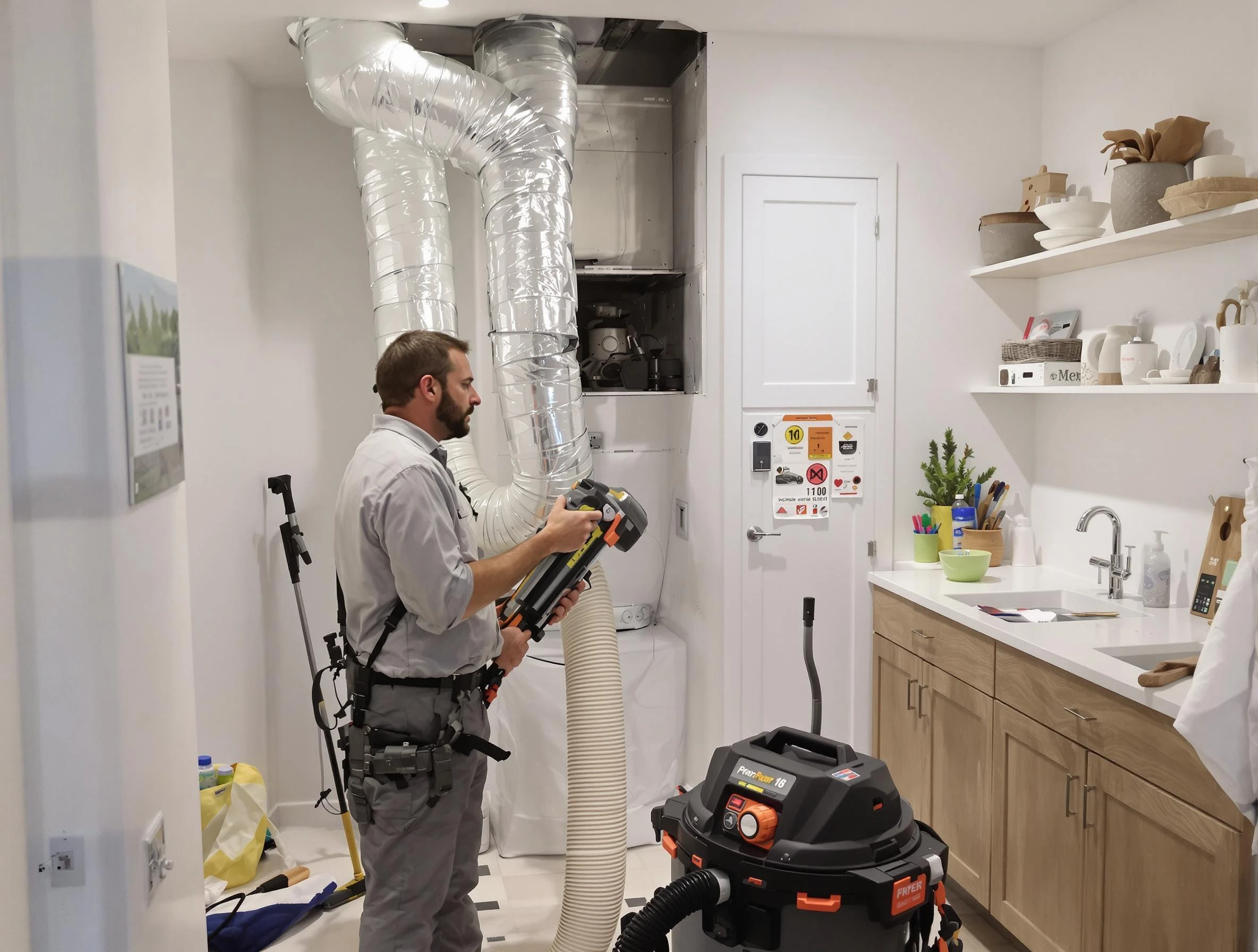 Clogged Dryer Vent Cleaning in West Point