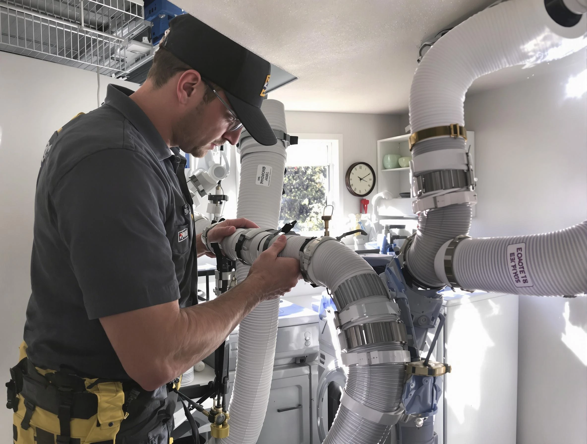 Dryer Vent Hose Installation in West Point