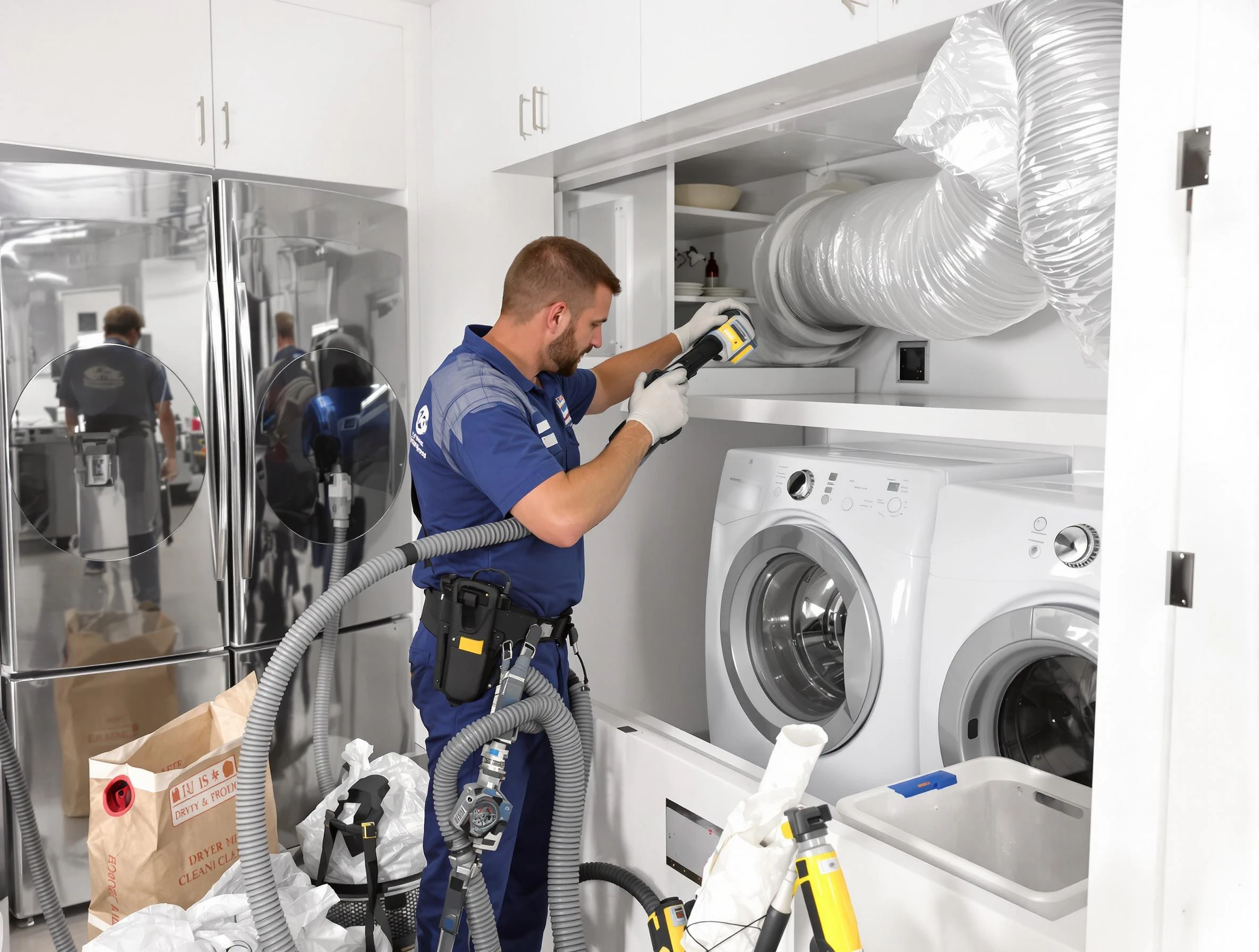 Professional duct cleaning by West Point Dryer Vent Cleaning in West Point