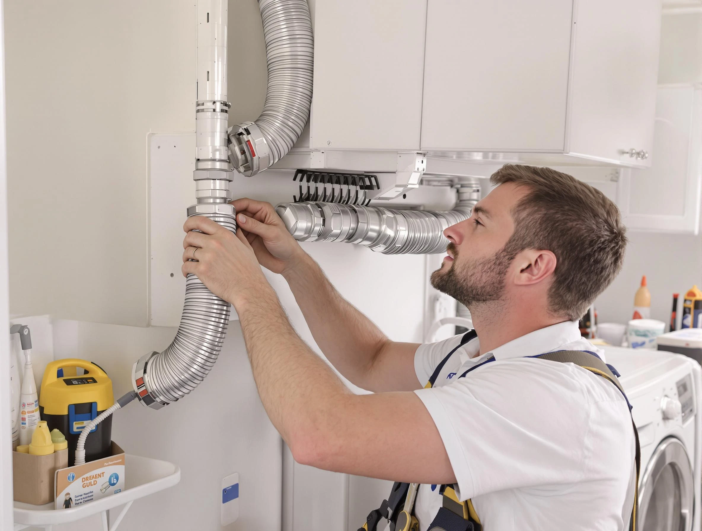 Professional dryer vent repair and installation by West Point Dryer Vent Cleaning in West Point