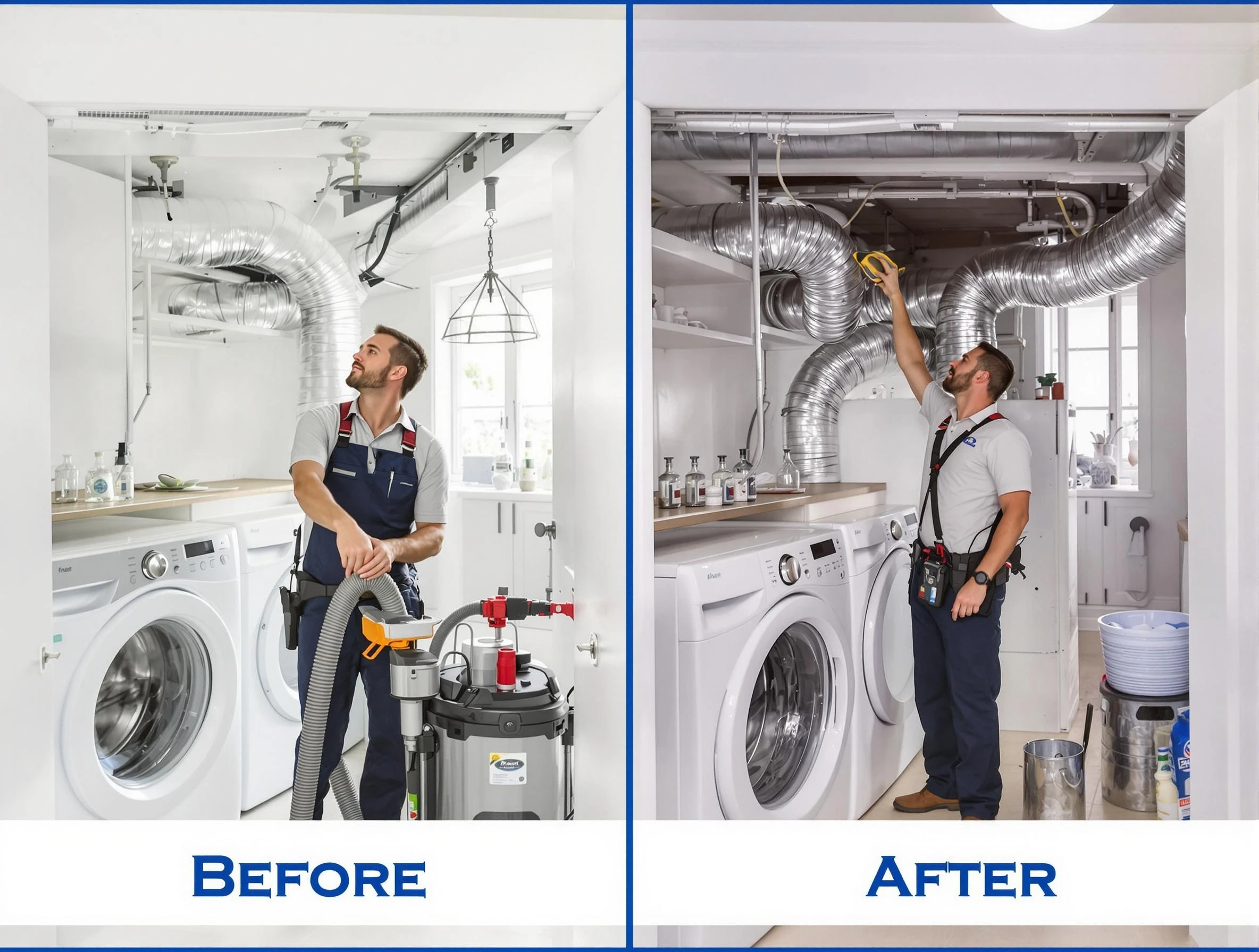 Expert gas dryer vent cleaning by West Point Dryer Vent Cleaning in West Point