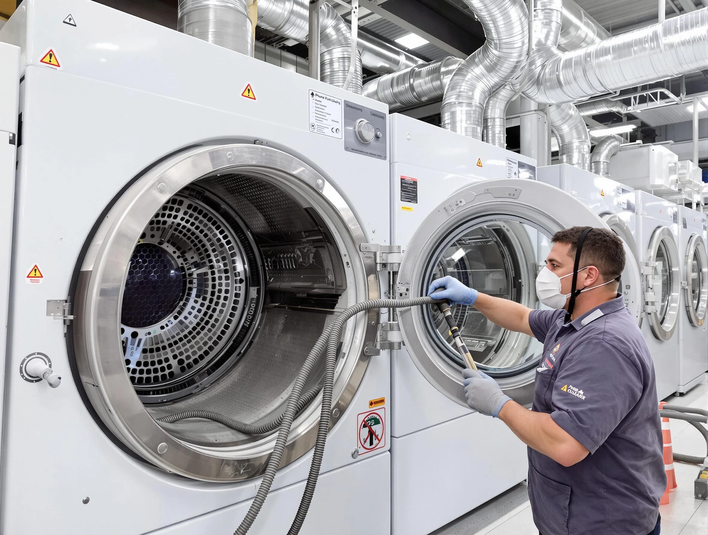 Industrial-grade dryer vent cleaning by West Point Dryer Vent Cleaning in West Point